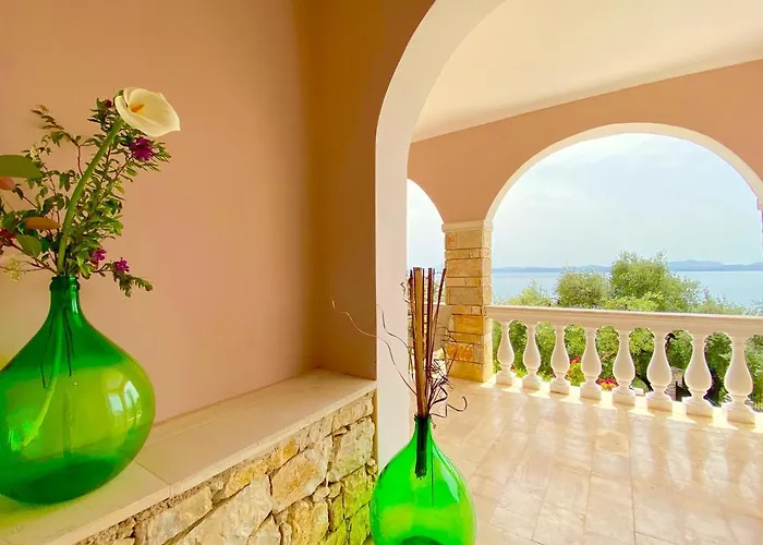 Nissaki Sunlight - New Above The Beach Ferienhaus Nisaki (Corfu)